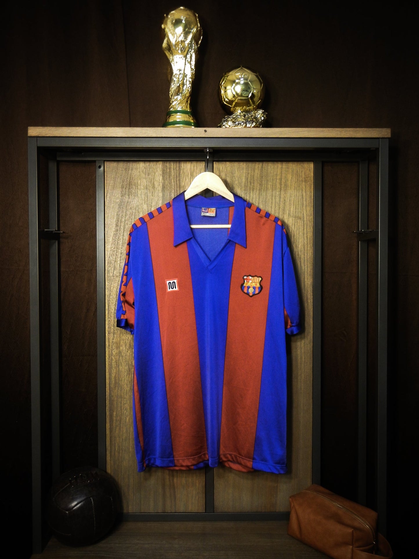 Barcelona 1984/85 Home Jersey – Size XL – Classic Blaugrana Vintage Shirt