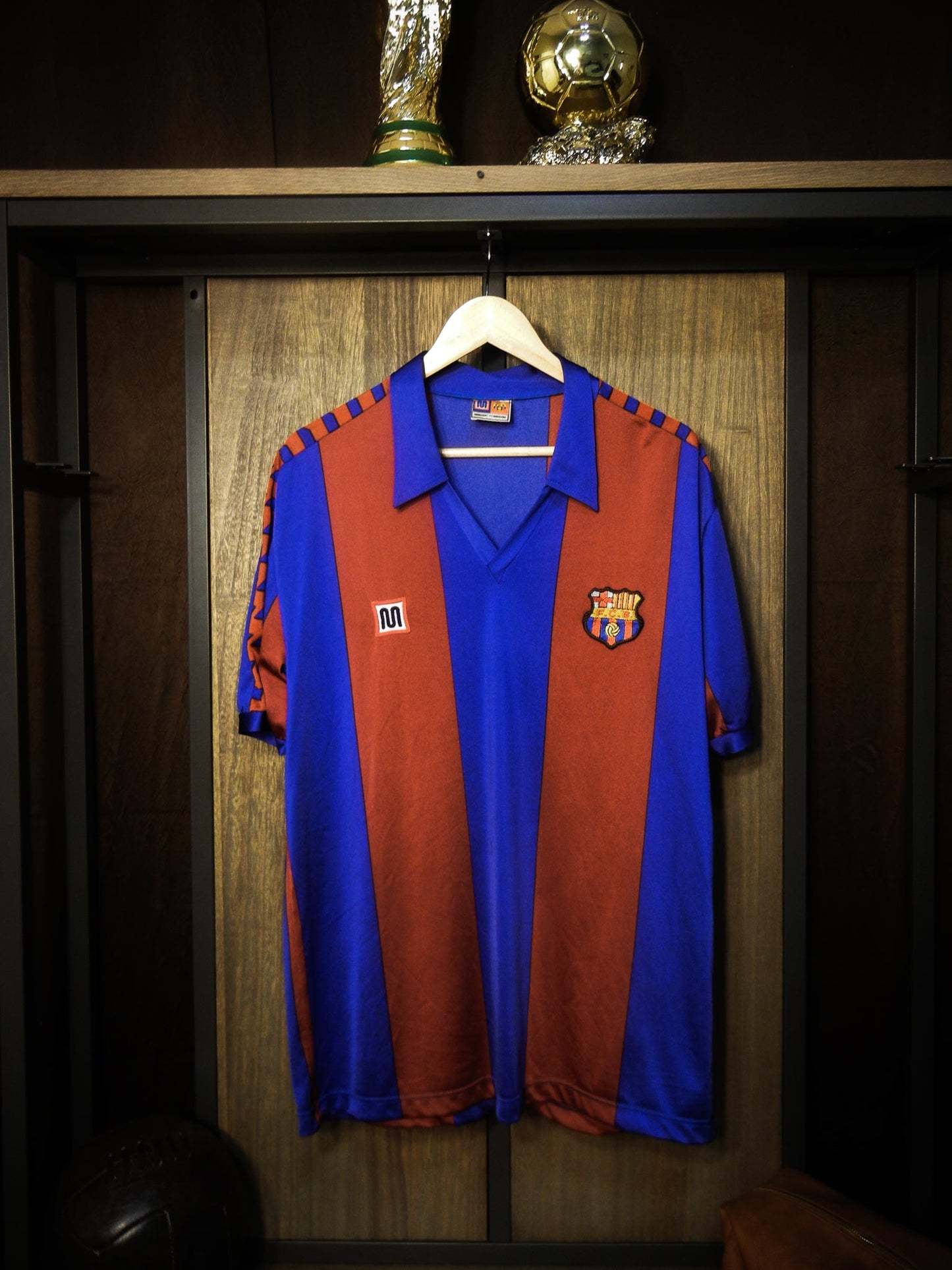 Barcelona 1984/85 Home Jersey – Size XL – Classic Blaugrana Vintage Shirt