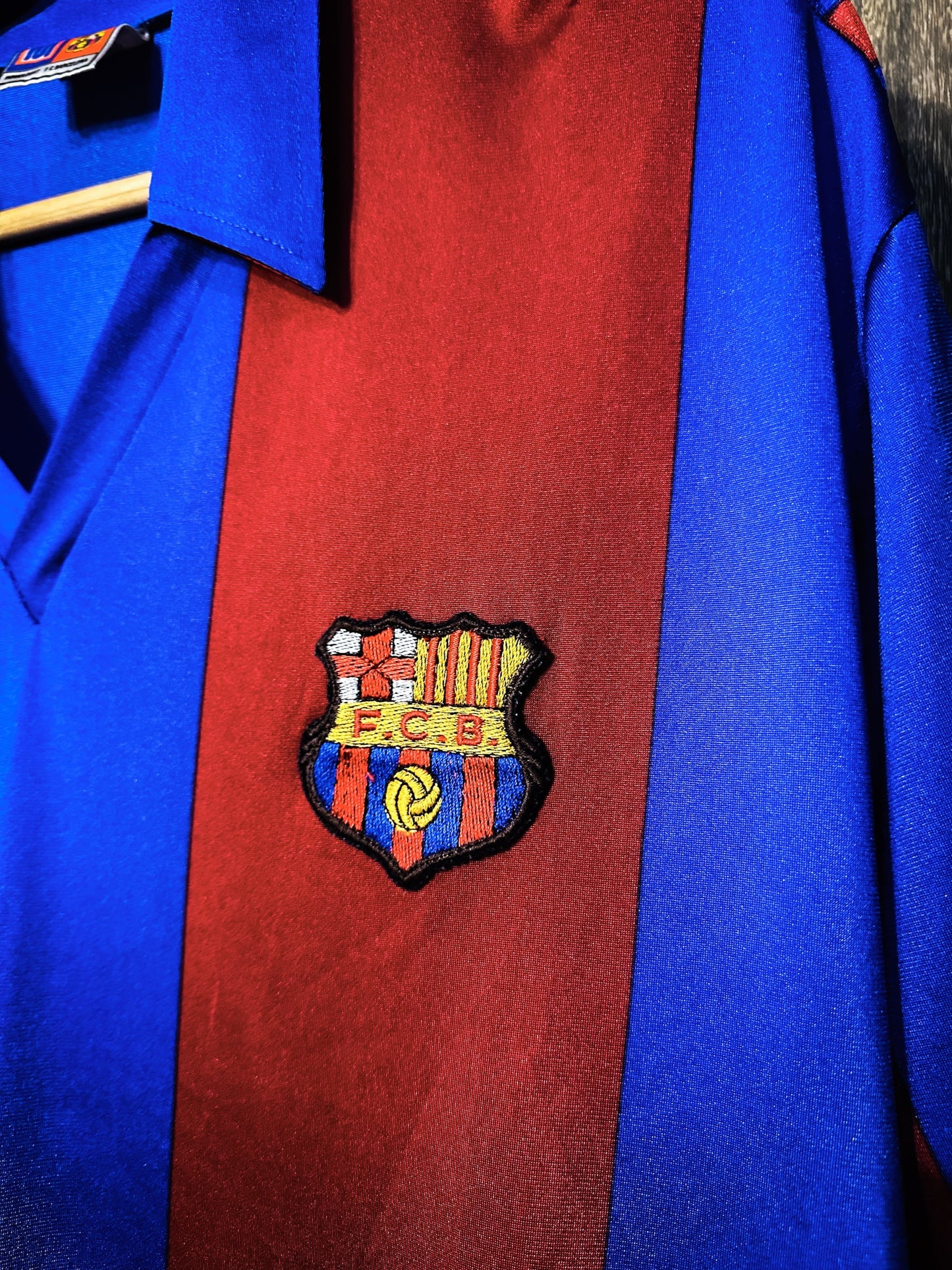 Barcelona 1984/85 Home Jersey – Size XL – Classic Blaugrana Vintage Shirt