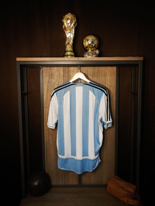 Argentina 2006 Home Jersey – Size M – Blue & White Adidas Shirt (MPN: N/A)