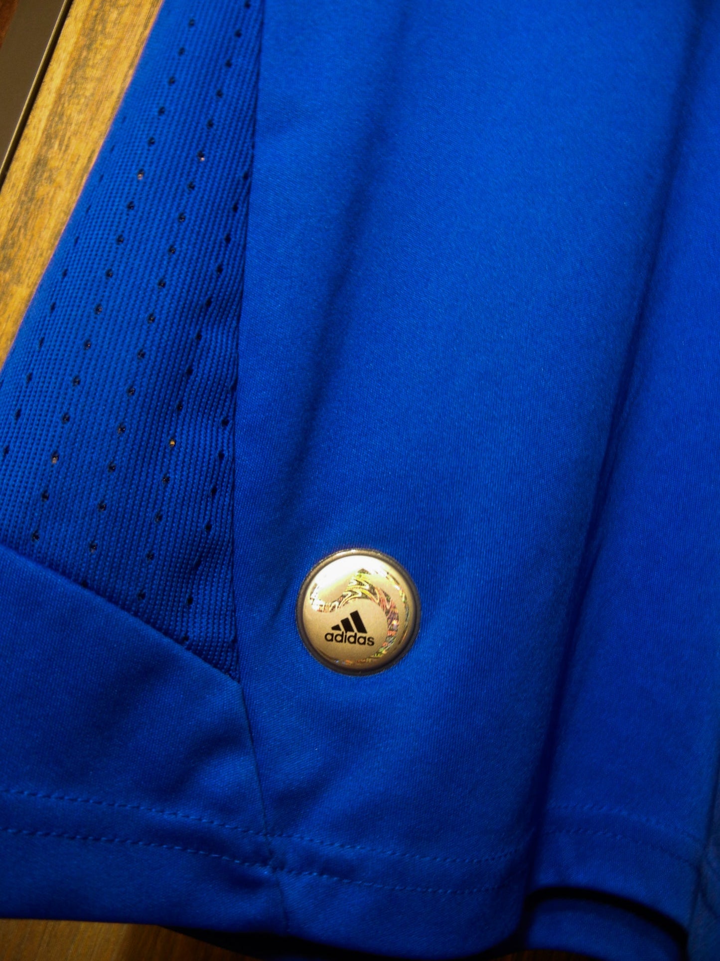 France 2007/2008 Home Jersey – Karim Benzema #9 – XL – Blue Adidas Shirt – (MPN: 620139)