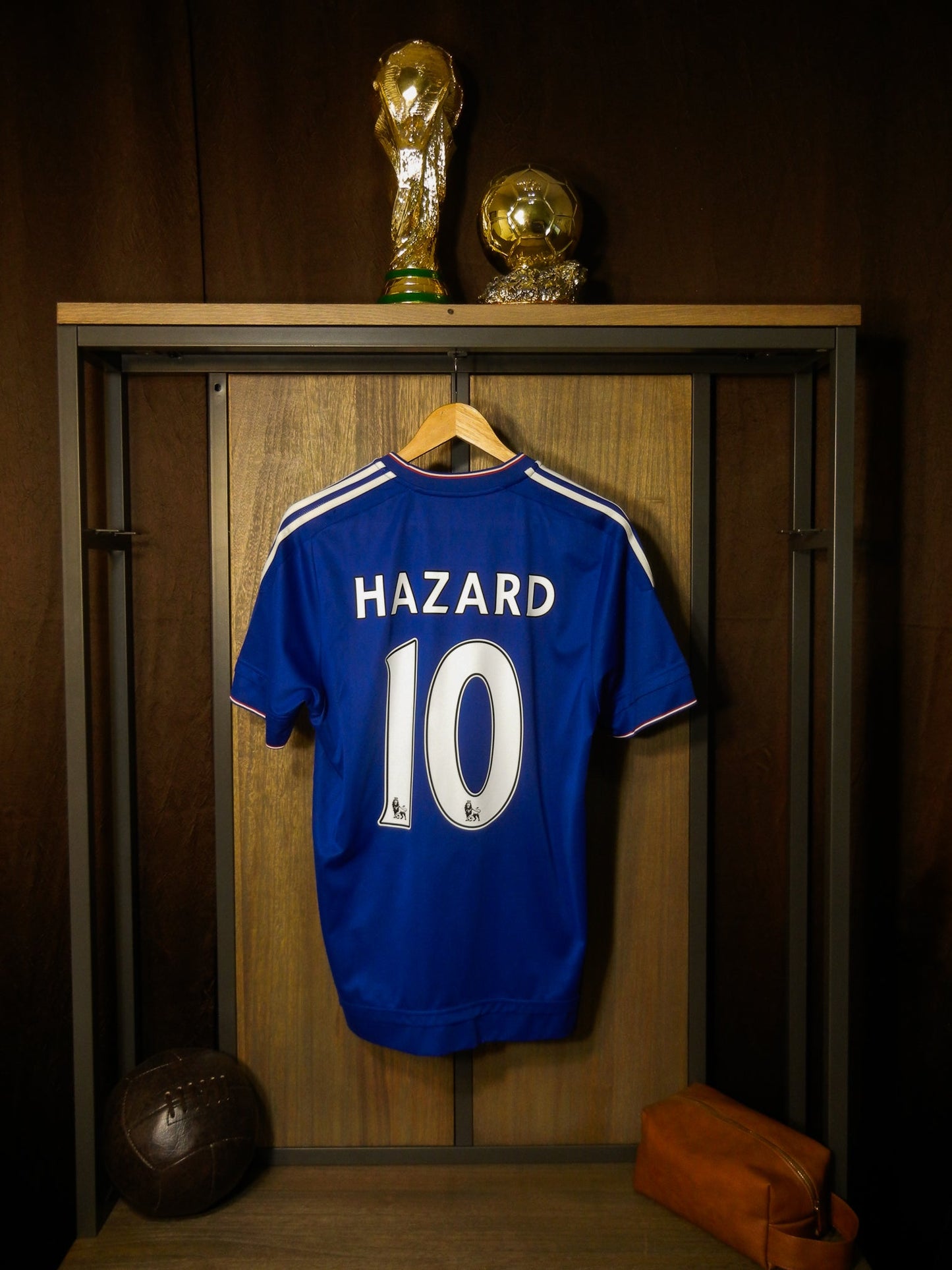 Chelsea 2015/16 Home Jersey – Eden Hazard #10 – Size M – Blue Adidas Shirt – (MPN: AH5104)