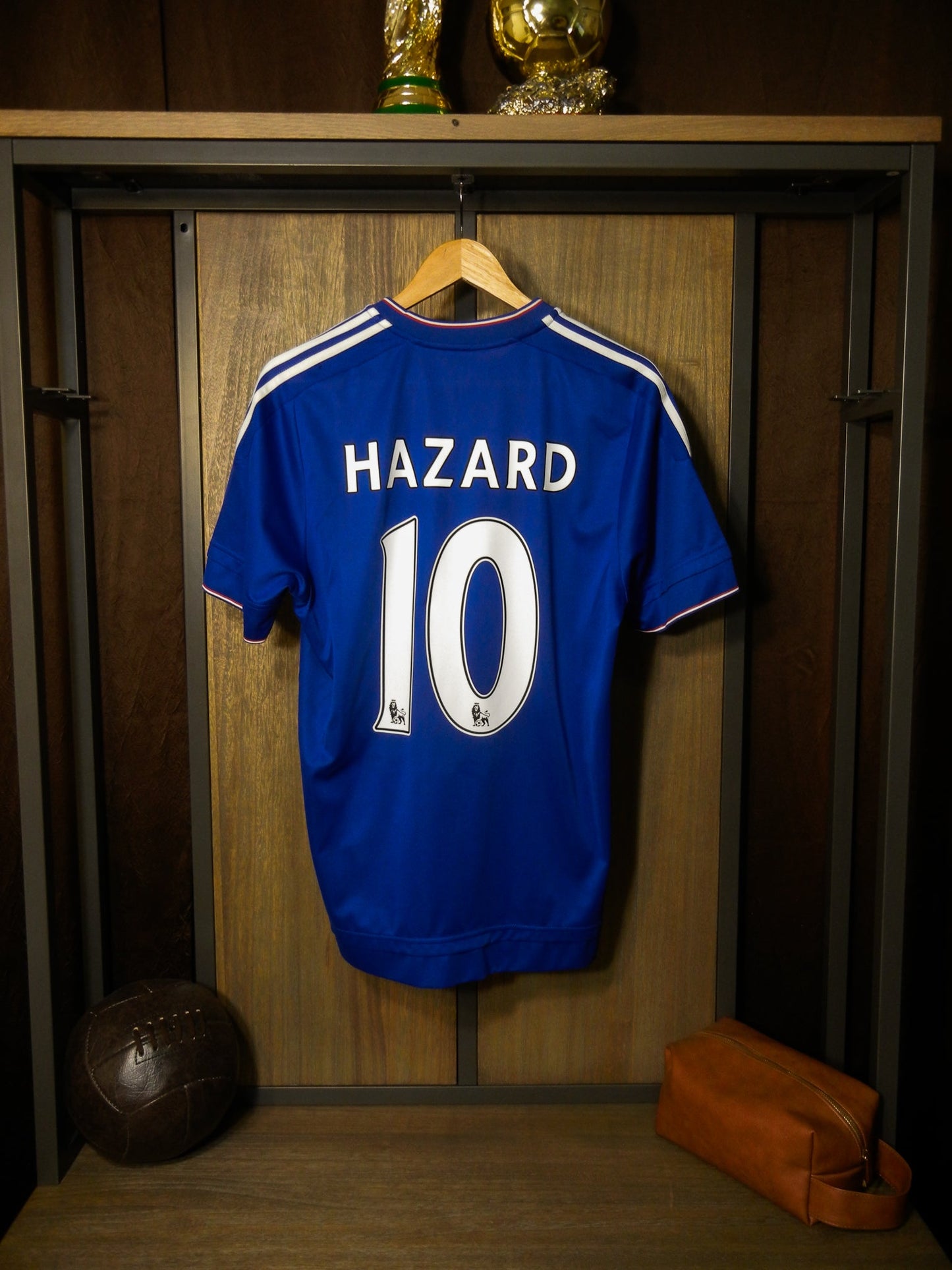 Chelsea 2015/16 Home Jersey – Eden Hazard #10 – Size M – Blue Adidas Shirt – (MPN: AH5104)
