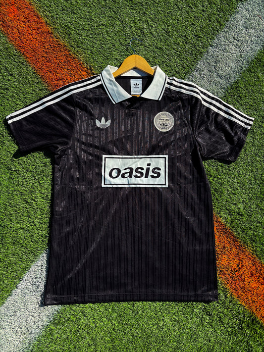 Oasis 2025 Tour Official Adidas Jersey – Limited Edition Black
