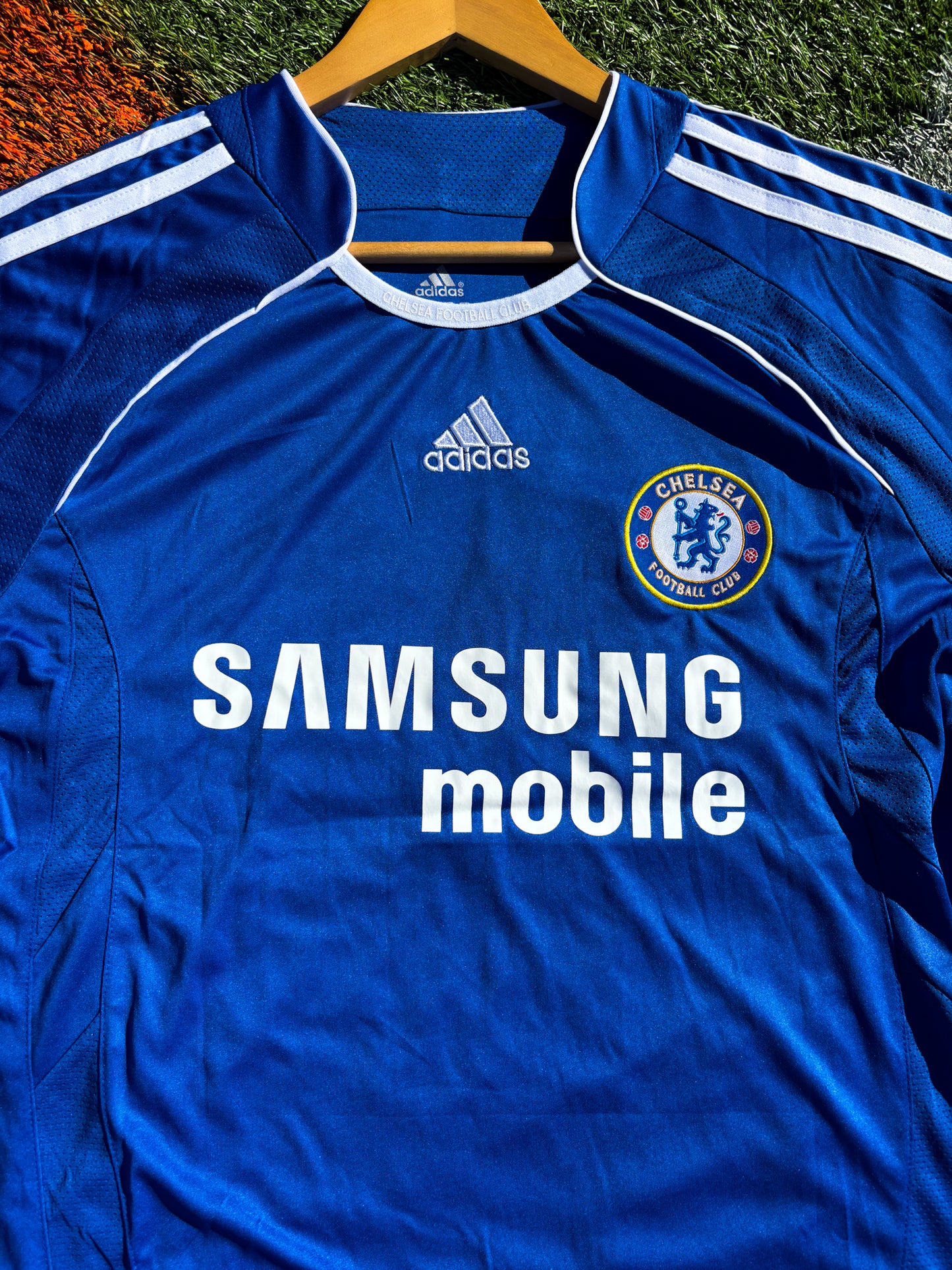 Chelsea 2006–2007 Champions League Home Jersey – Didier Drogba #11 – Adidas CL Edition
