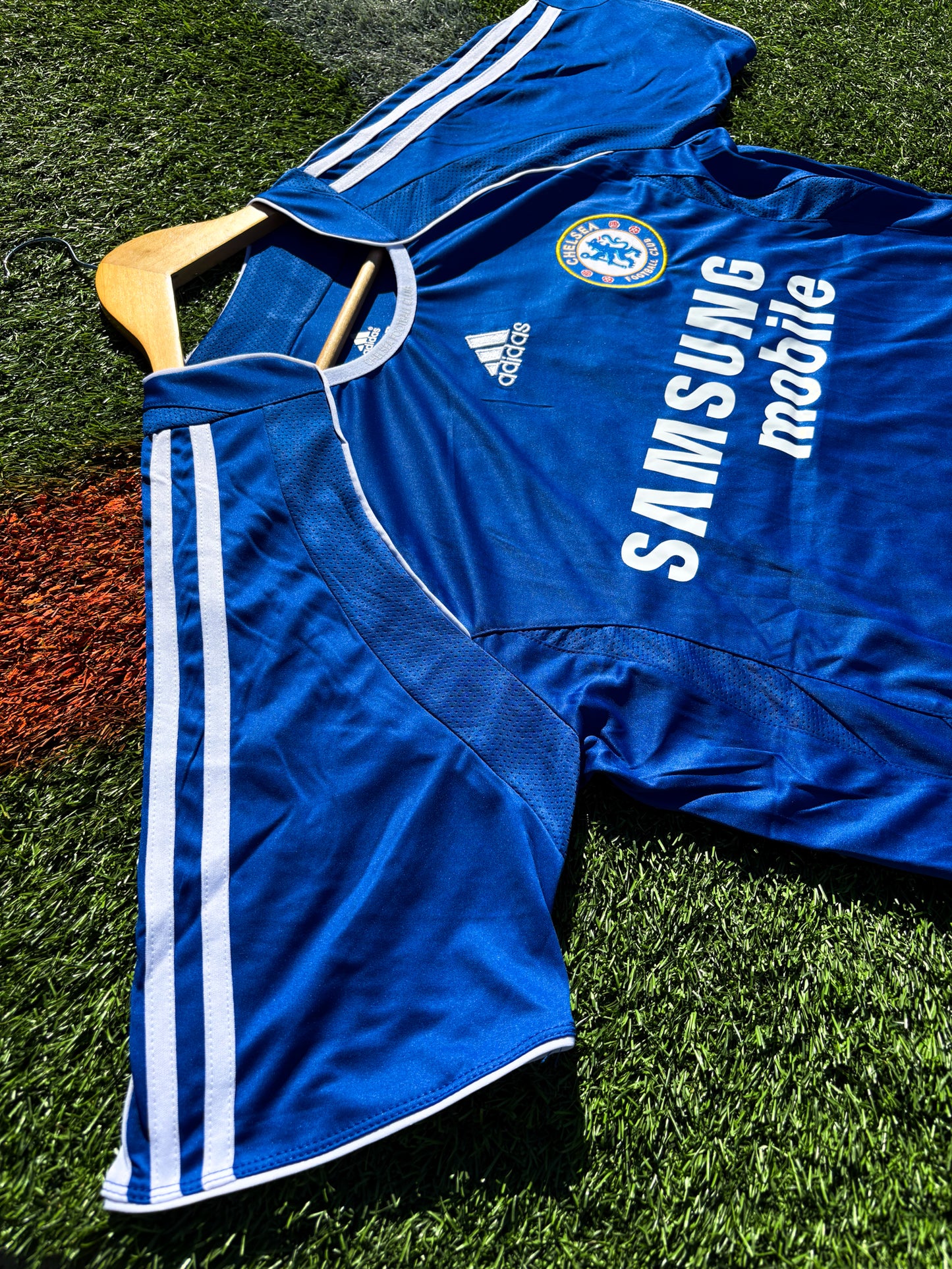 Chelsea 2006–2007 Champions League Home Jersey – Didier Drogba #11 – Adidas CL Edition