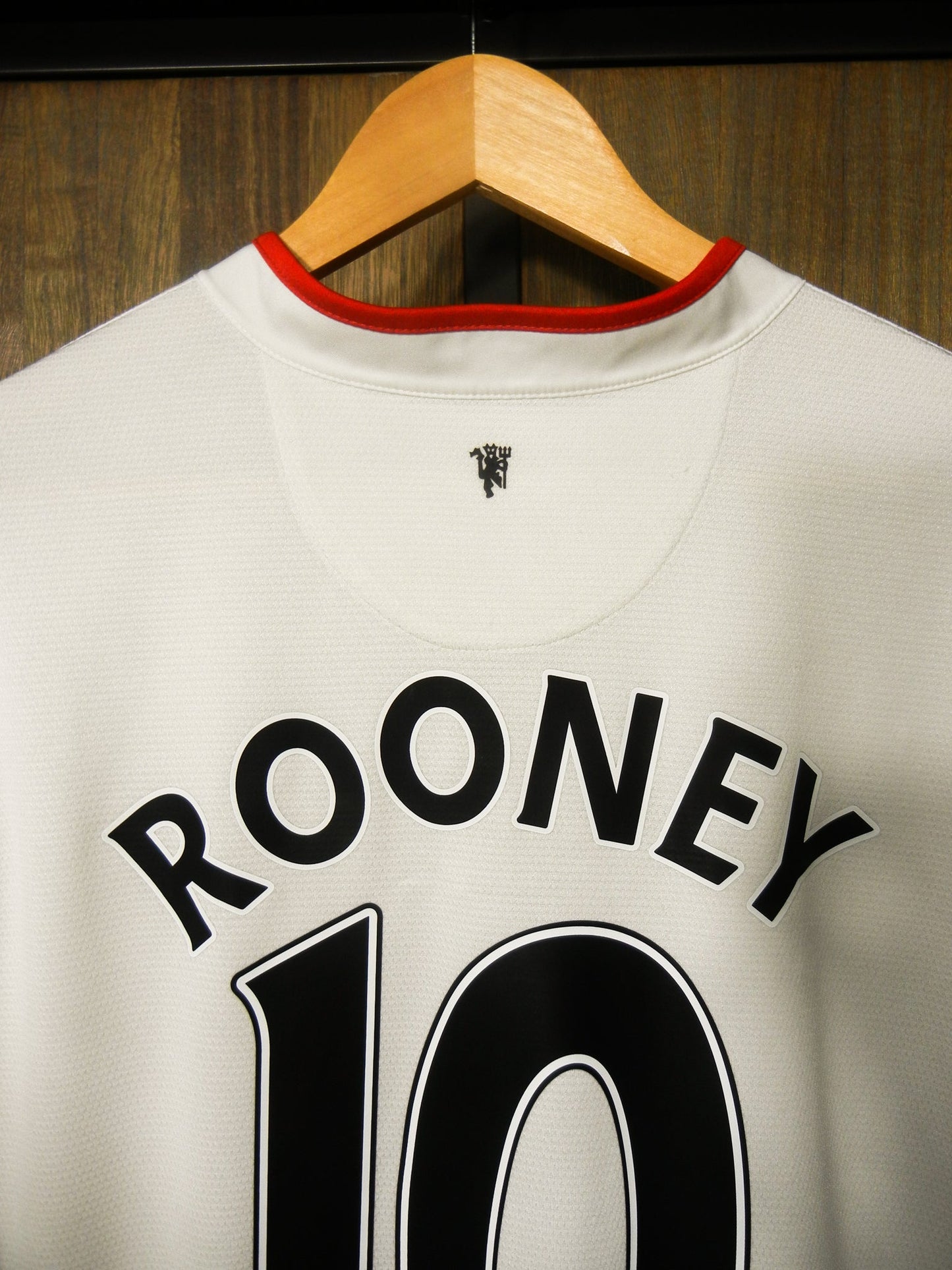 Manchester United 2012/13 Away Jersey – Wayne Rooney #10 – Size XL – White Nike Shirt (MPN: 479281-105)