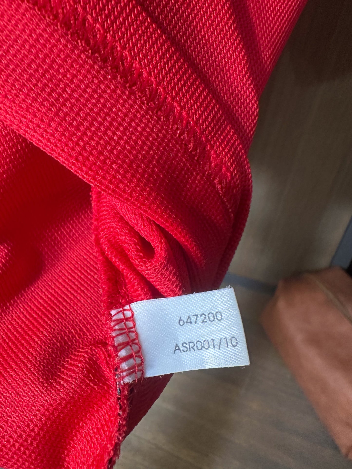 Spain 1999–2002 Home Jersey – Raúl #10 – Large – Red Adidas Shirt (MPN: 647200)