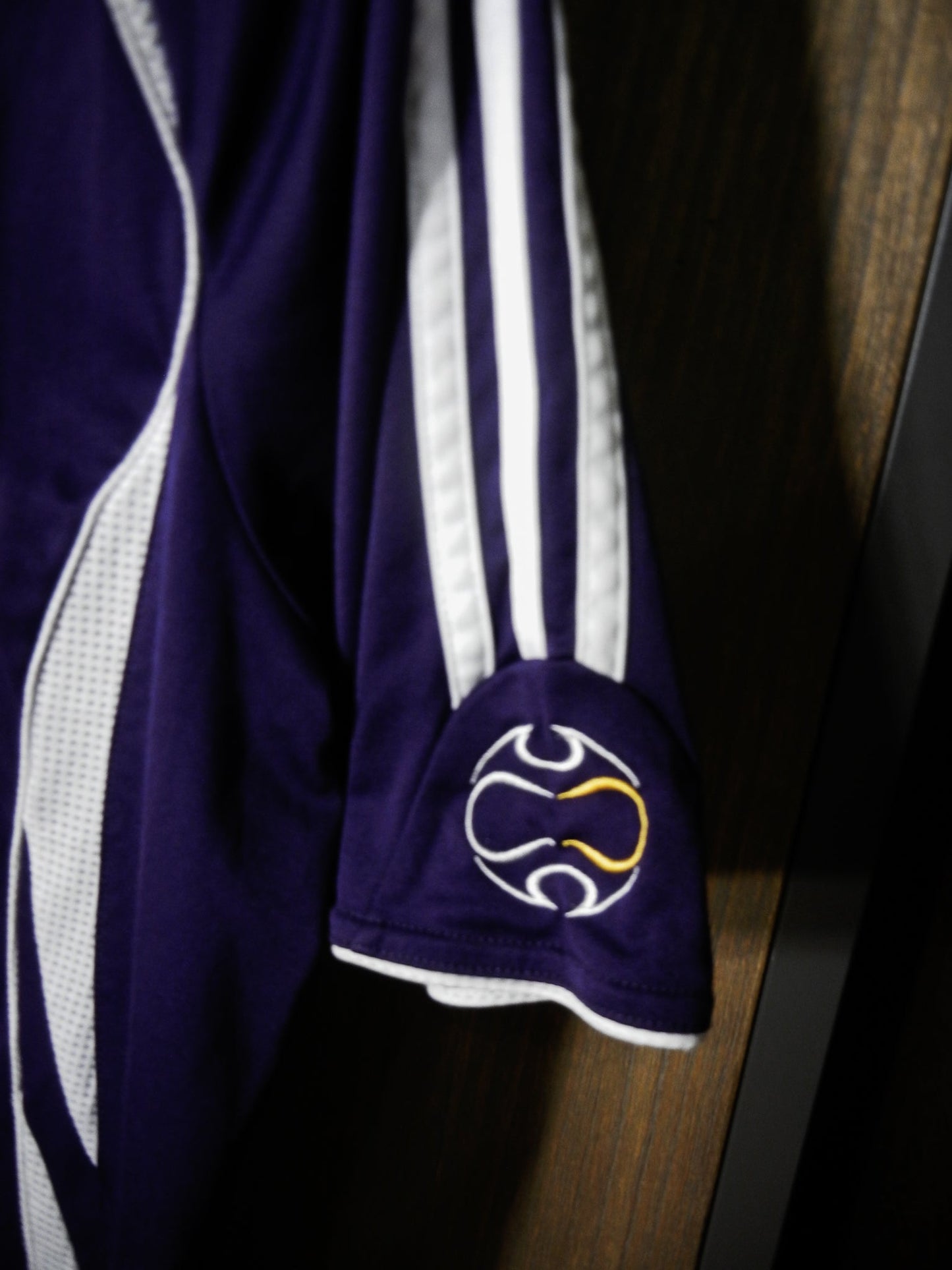 Real Madrid 2006/07 Third Jersey – Ronaldo #9 – Medium – Purple Adidas Shirt (MPN:055226)