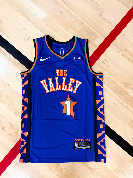 Phoenix Suns NBA “The Valley” Purple Jersey – Devin Booker Edition