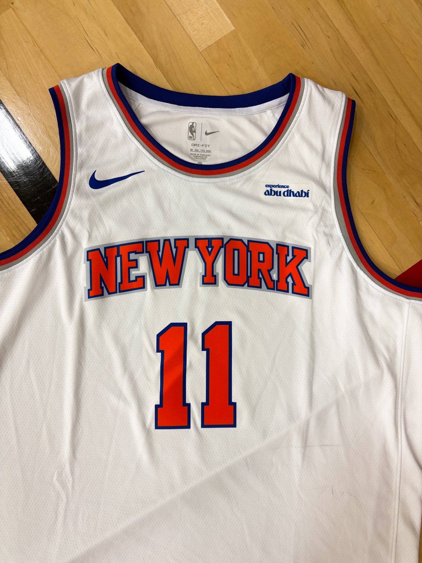 New York Knicks White Association Jersey – Brunson Edition Classic Hardwood Style
