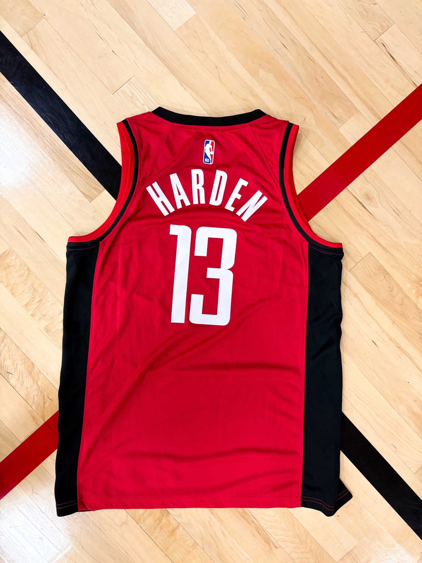 Houston Rockets Red Icon Edition James Harden 13 Jersey – NBA Swingman Classic