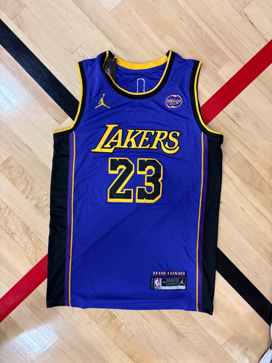 Los Angeles Lakers NBA Purple “Leave a Legacy” Jersey – Classic Edition