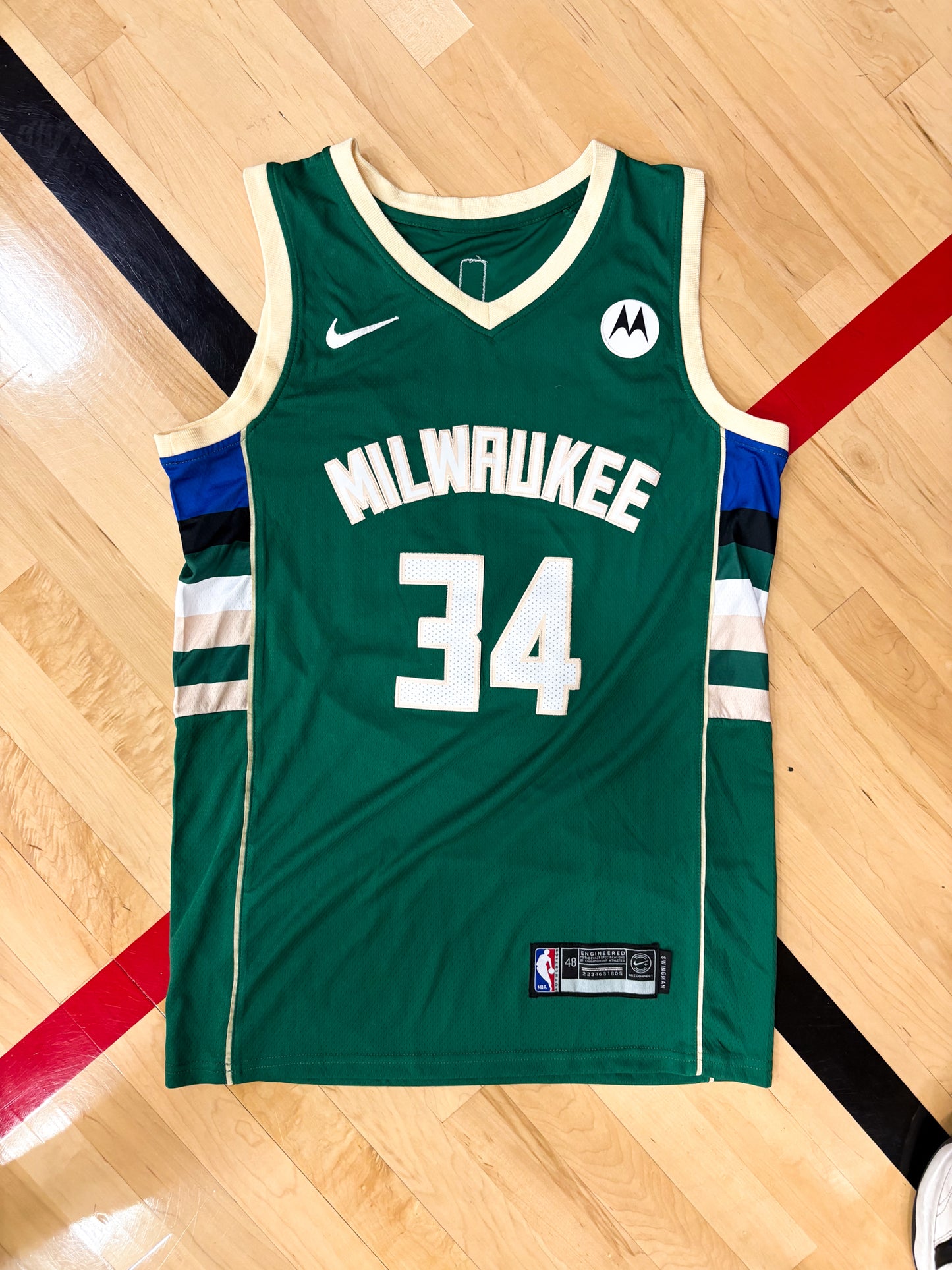 Milwaukee Bucks NBA Swingman Jersey – Antetokounmpo Edition
