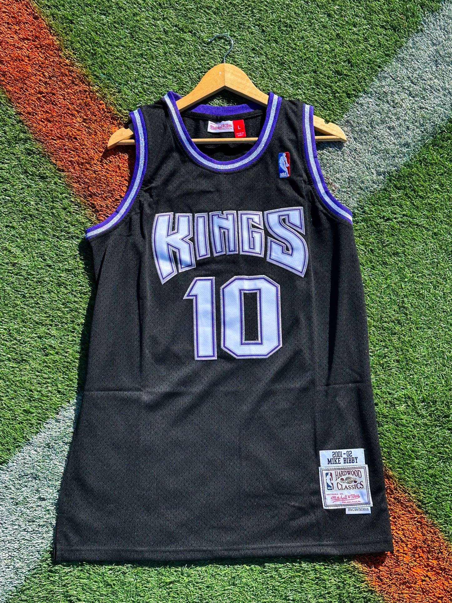Sacramento Kings 2000/2001 Hardwood Classics Jersey – Mike Bibby Vintage NBA Edition