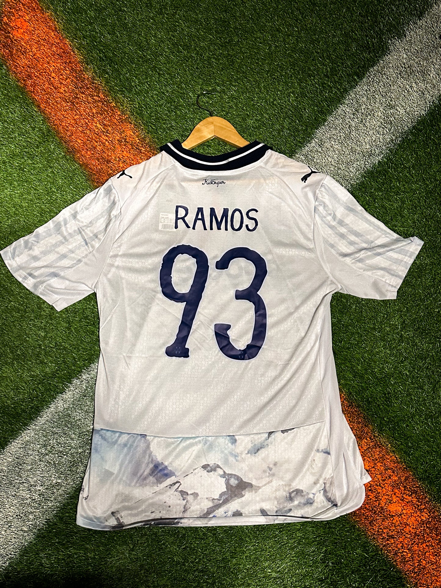 Monterrey FC 2025 Club World Cup Away Jersey- Ramos 93– Limited White Mountain Edition