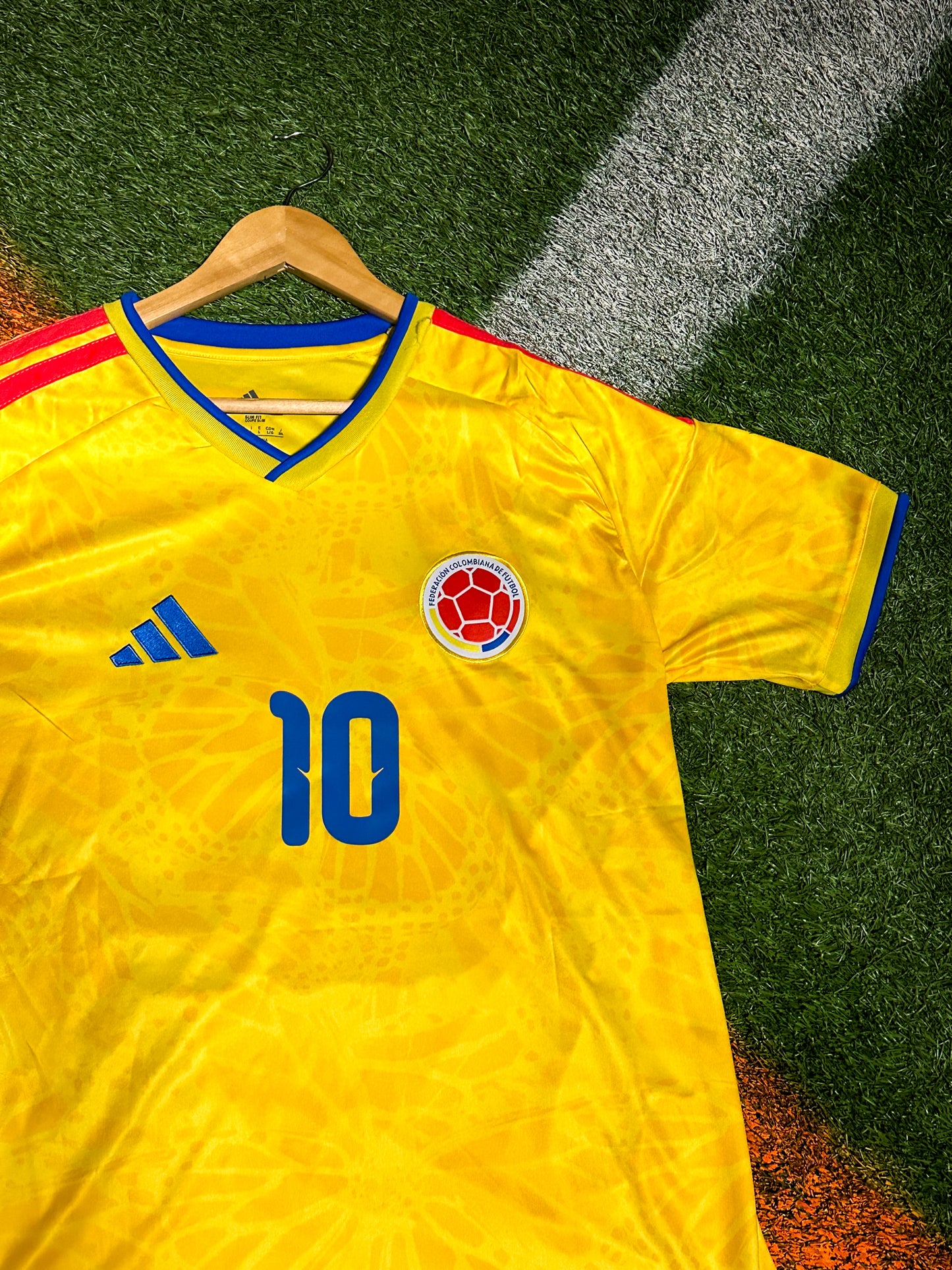 Colombia 2026 Home Jersey –James 10- adidas Soccer Kit | Colombia National Team