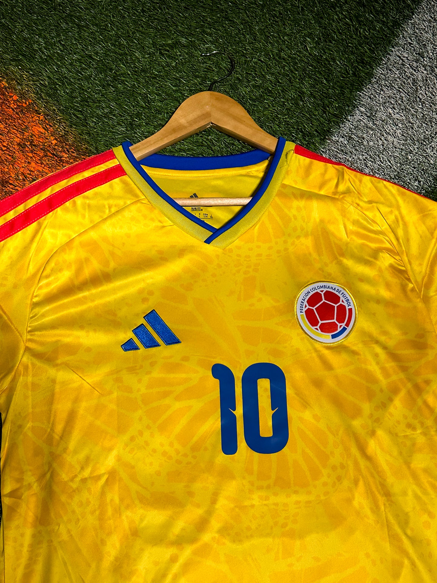 Colombia 2026 Home Jersey –James 10- adidas Soccer Kit | Colombia National Team