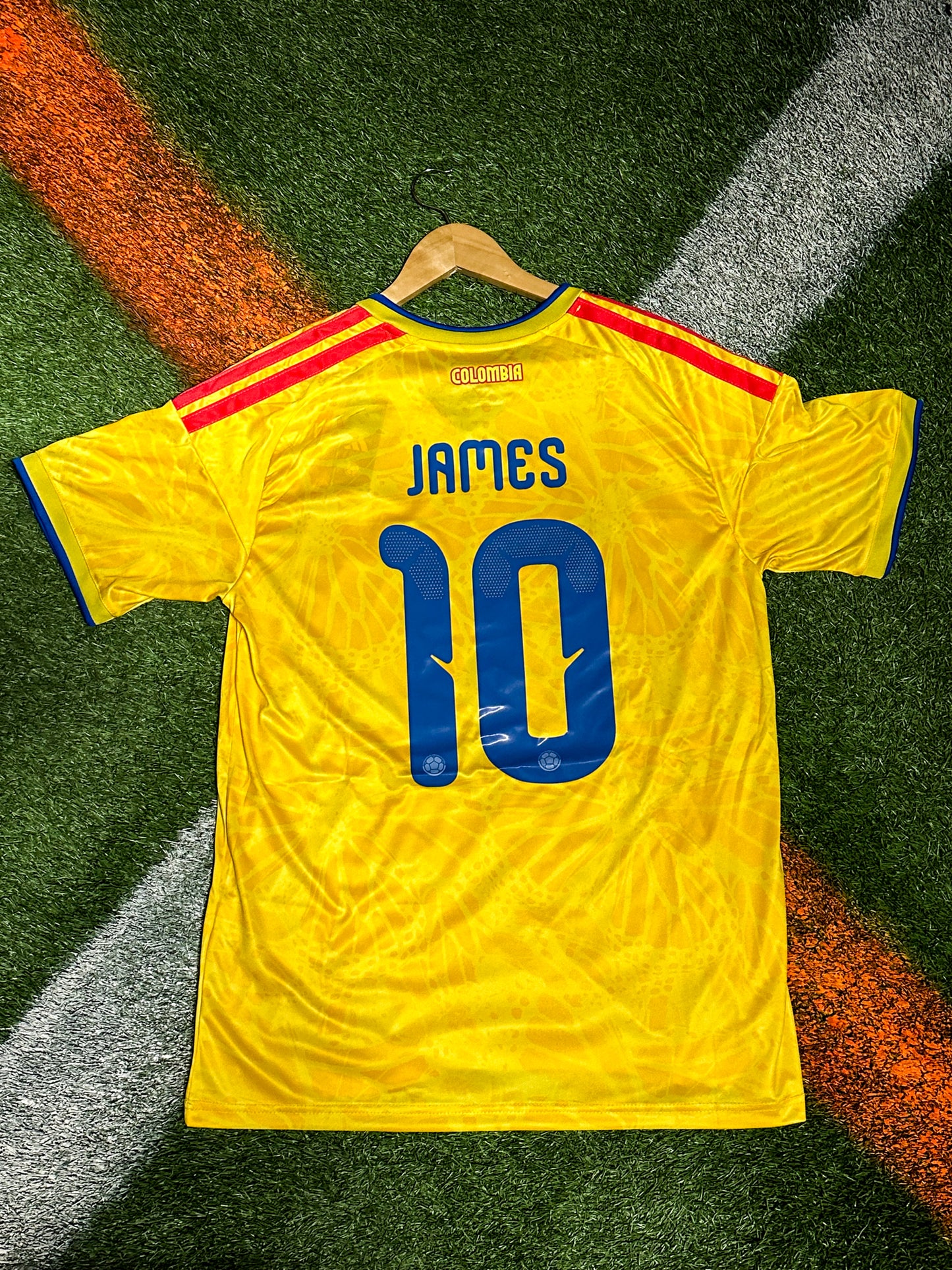 Colombia 2026 Home Jersey –James 10- adidas Soccer Kit | Colombia National Team
