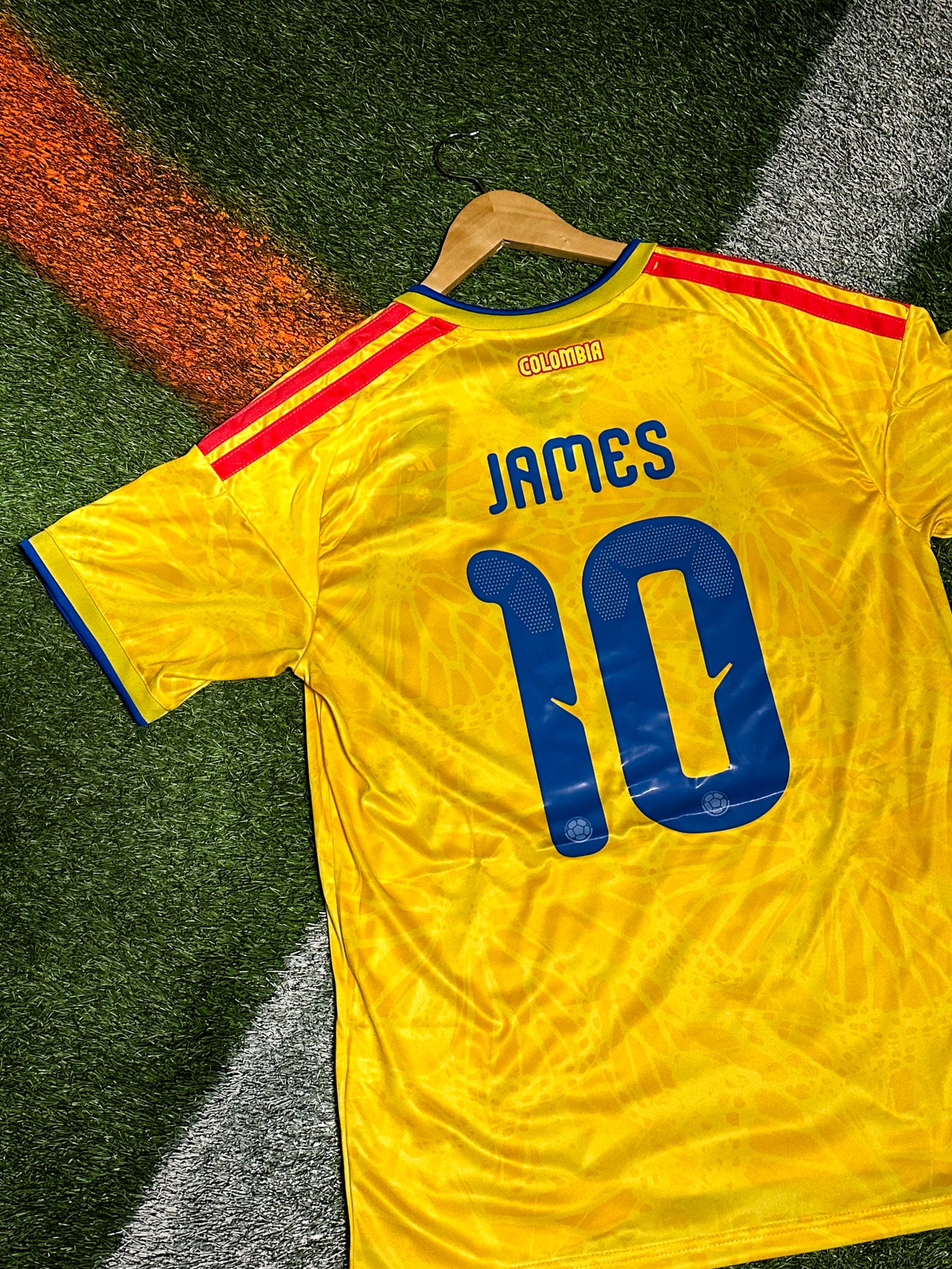 Colombia 2026 Home Jersey –James 10- adidas Soccer Kit | Colombia National Team