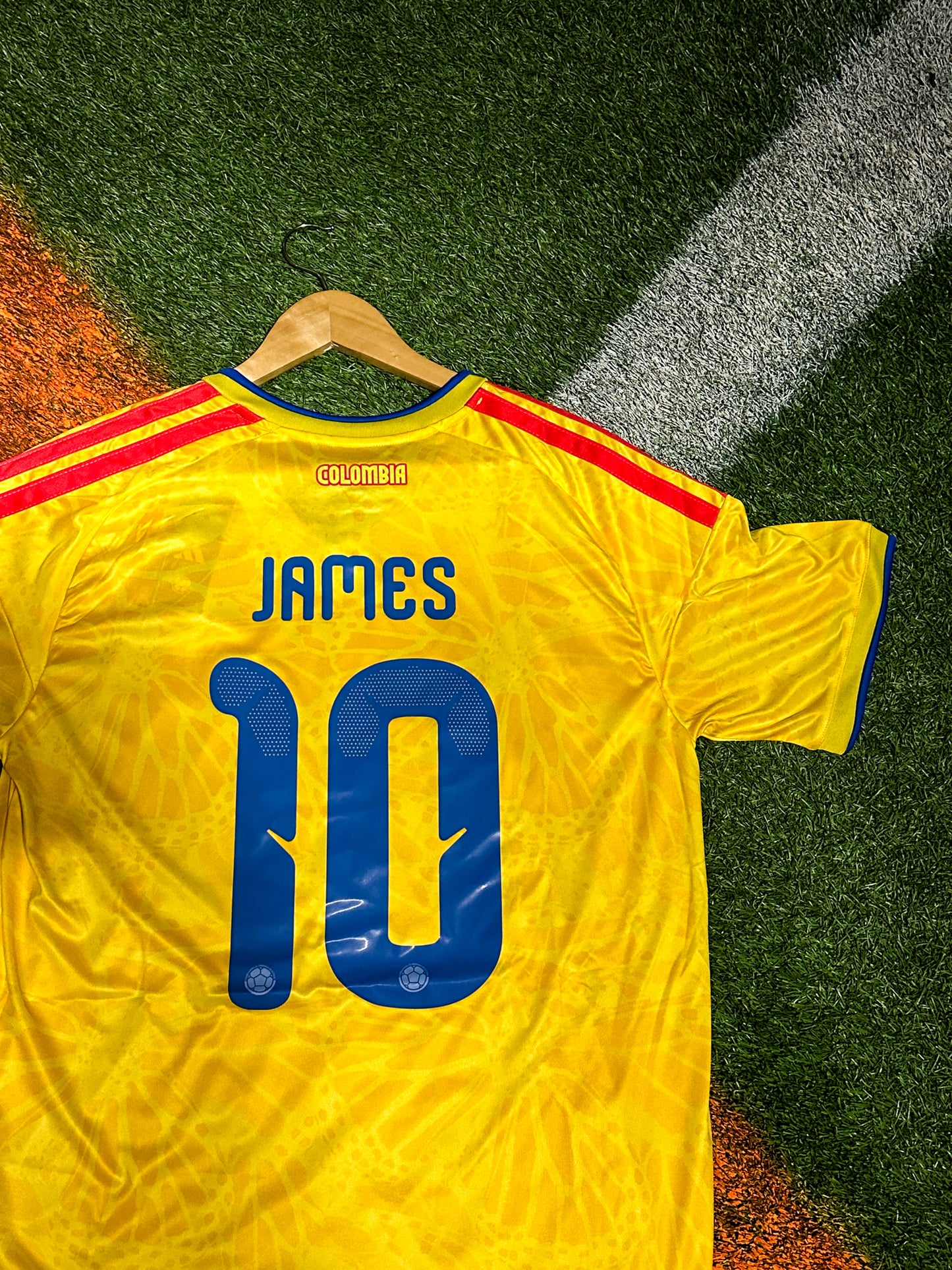 Colombia 2026 Home Jersey –James 10- adidas Soccer Kit | Colombia National Team