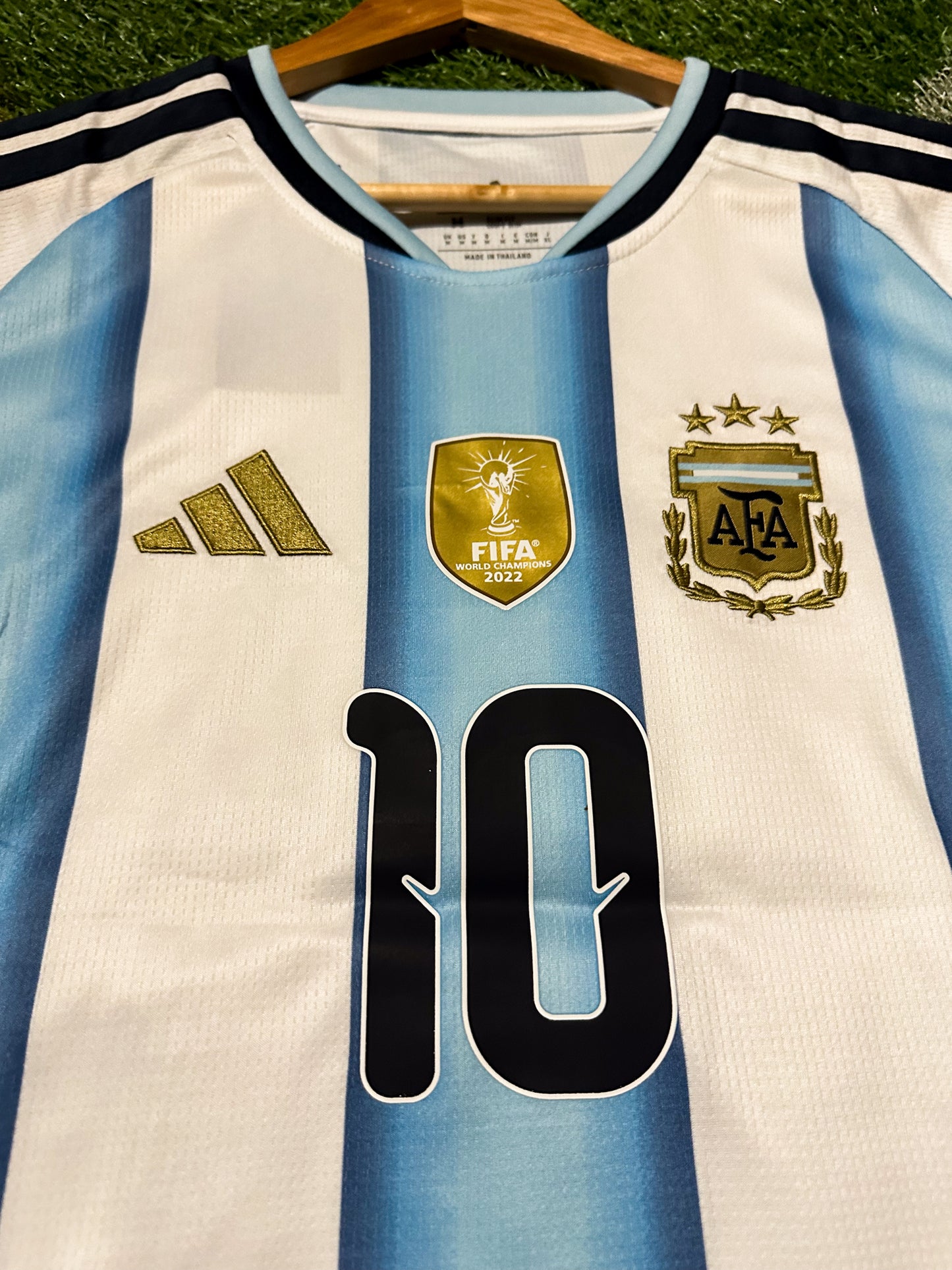 Argentina 2026 Home World Cup Jersey-Messi 10 – Adidas Soccer Kit- Woman's Fit