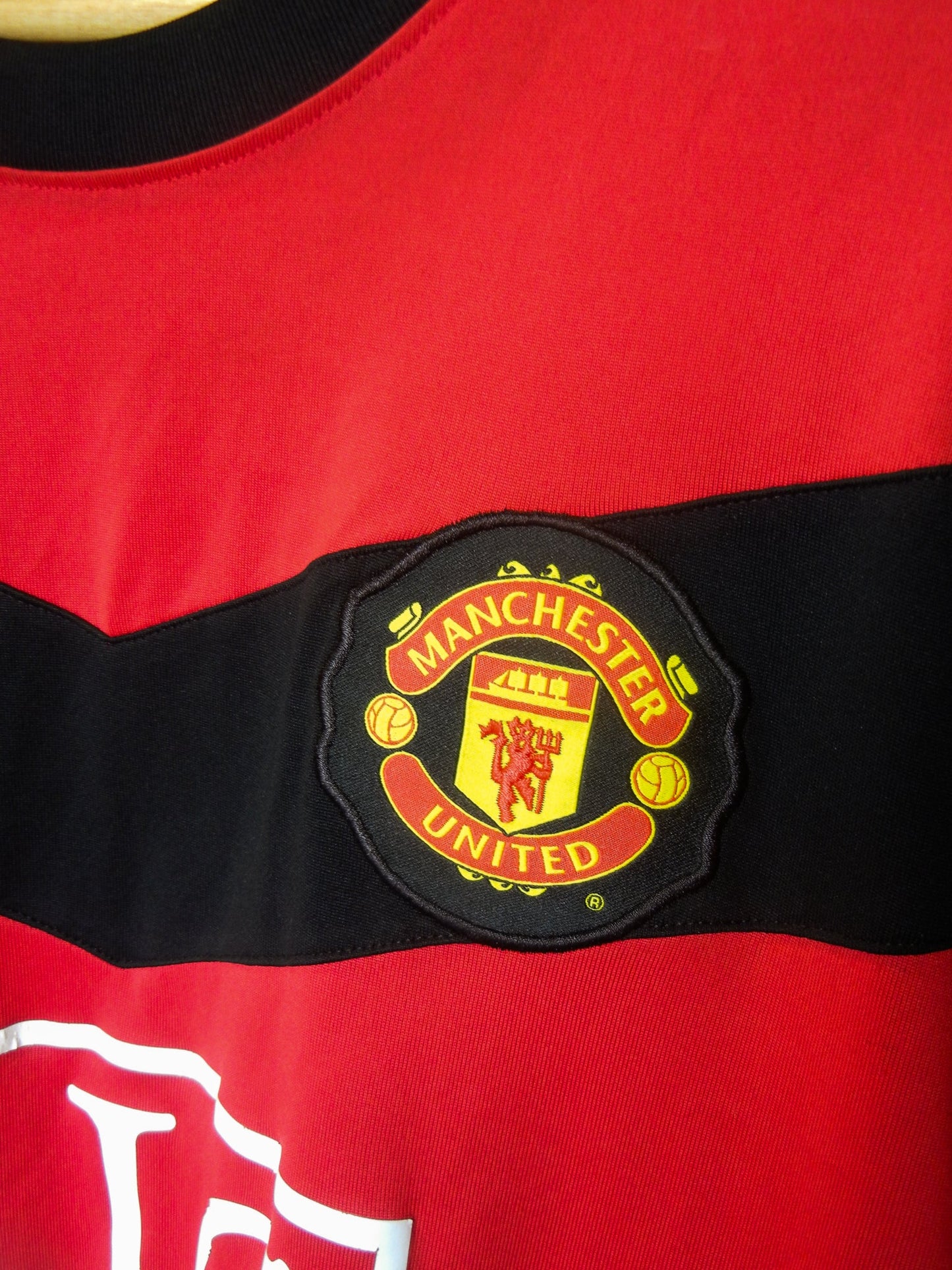 Manchester United 2009/2010 Home Long Sleeve Jersey – Rooney #10 – Size XL – Red Nike Shirt (MPN: HO090408SYS)