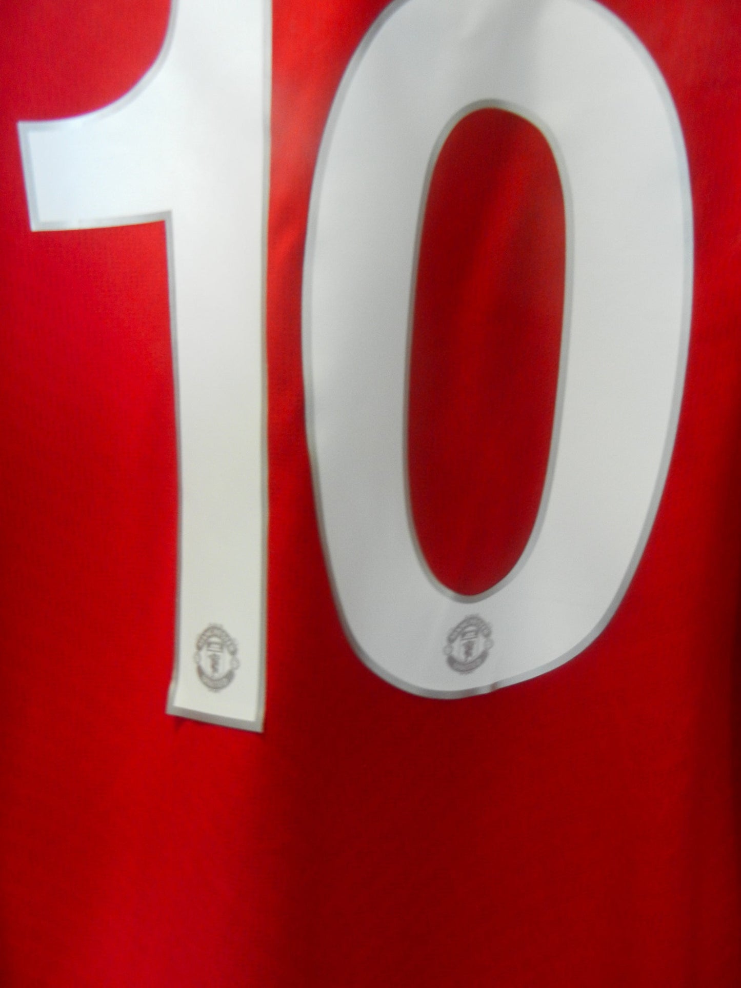 Manchester United 2009/2010 Home Long Sleeve Jersey – Rooney #10 – Size XL – Red Nike Shirt (MPN: HO090408SYS)