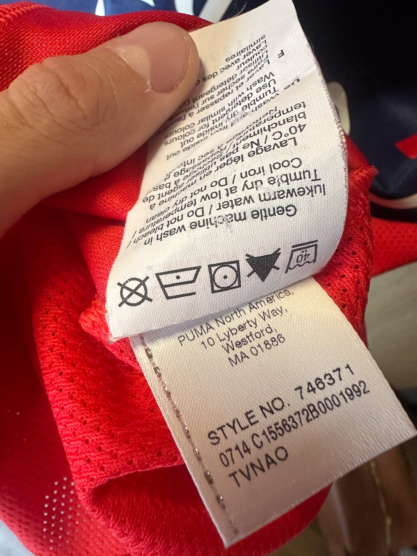 Arsenal 2014/2015 Training Top – Size M – Puma Shirt (MPN: 746371)