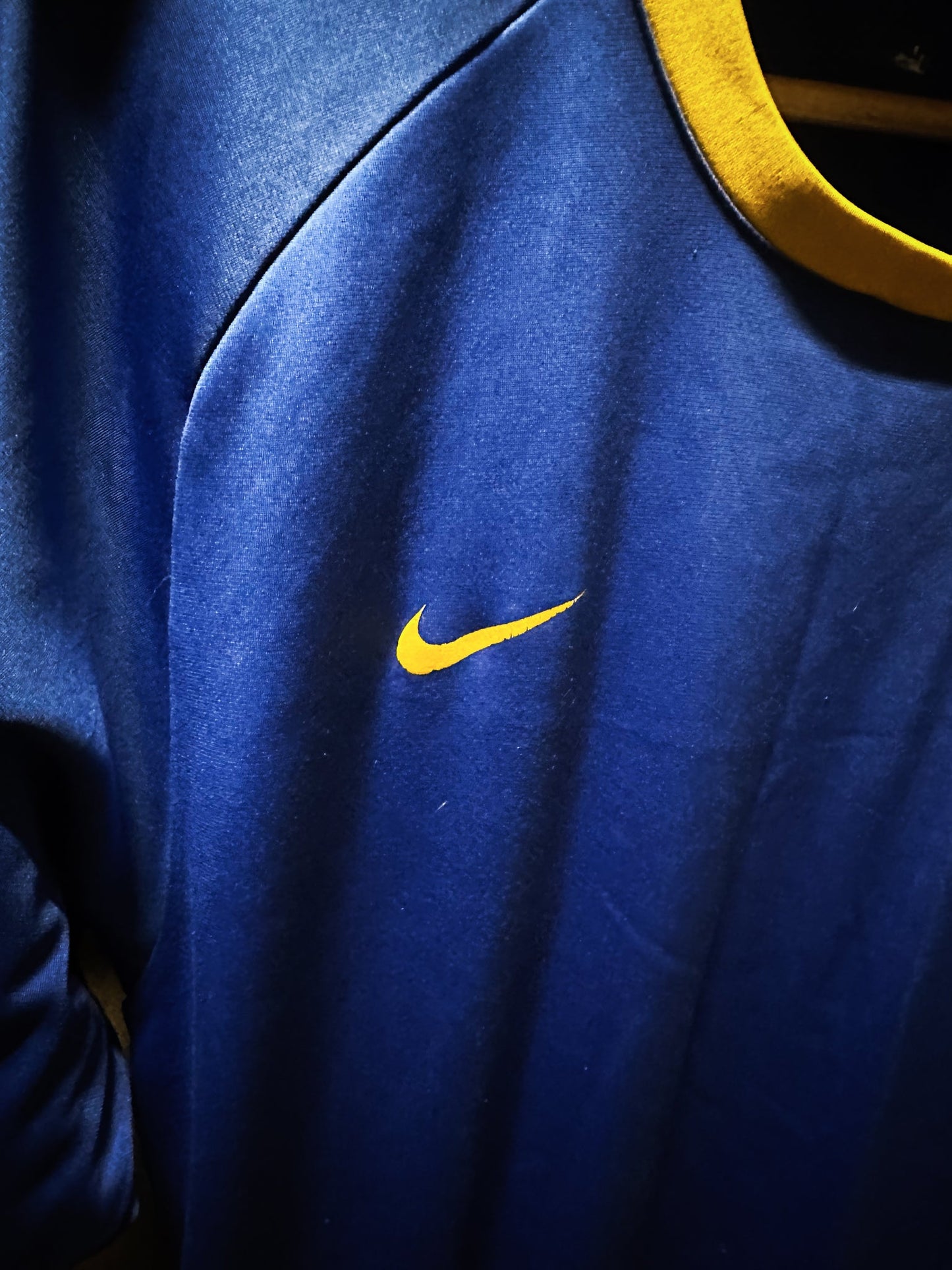 Brazil 2008/2009 Blue Training Top – Size L – Nike Shirt (MPN: 258955-493)