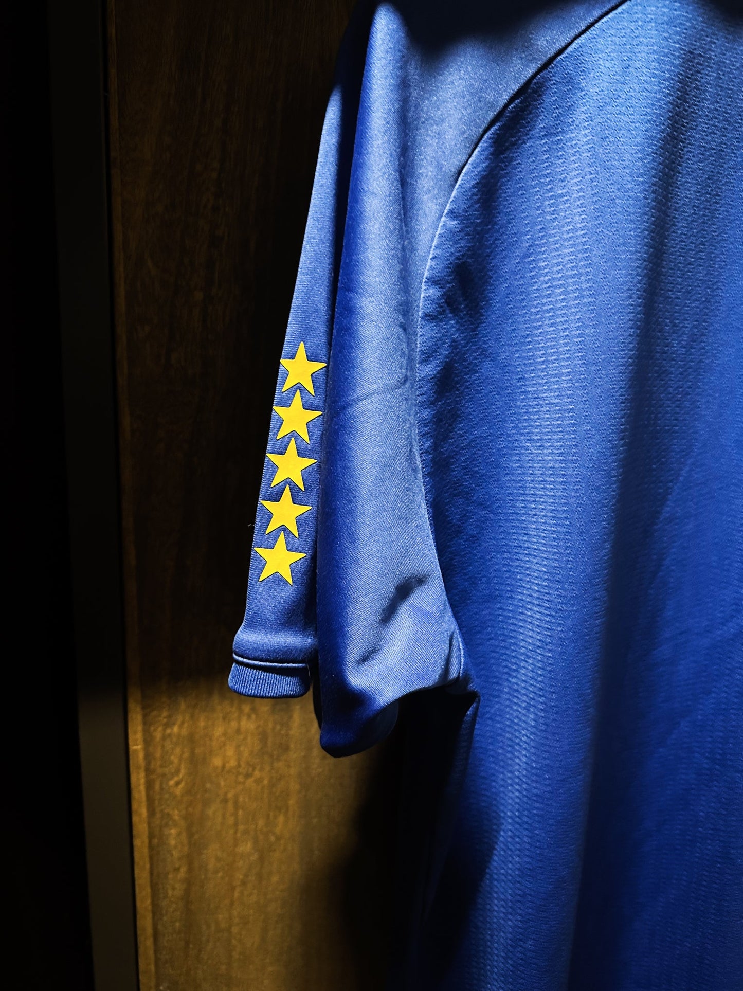 Brazil 2008/2009 Blue Training Top – Size L – Nike Shirt (MPN: 258955-493)