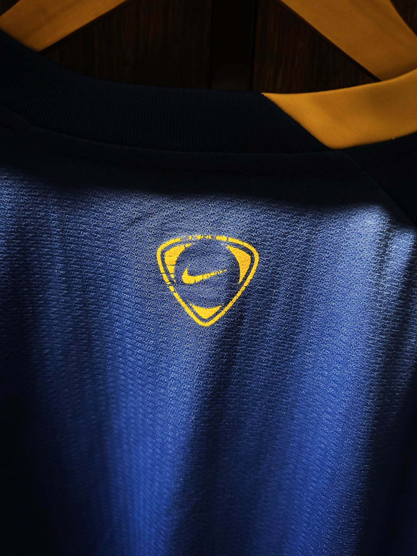 Brazil 2008/2009 Blue Training Top – Size L – Nike Shirt (MPN: 258955-493)