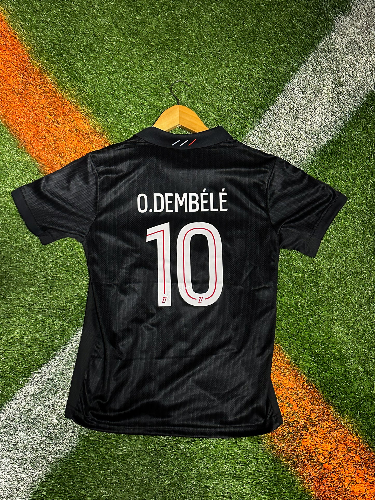 Paris Saint-Germain 2025/2026 Fourth Jersey – Ousmane Dembélé 10- Kids Black Jordan Edition