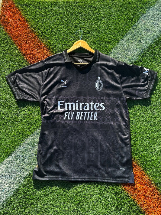 AC Milan 2023 Fourth Jersey – Rafael Leão 10 -Special Black Edition