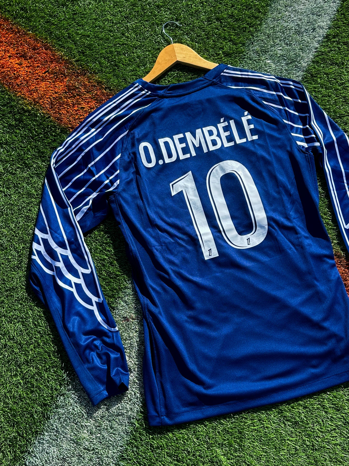 PSG 2024–2025 Champions League Fourth Kit – D. Doué #14 – Midnight Navy Limited Edition