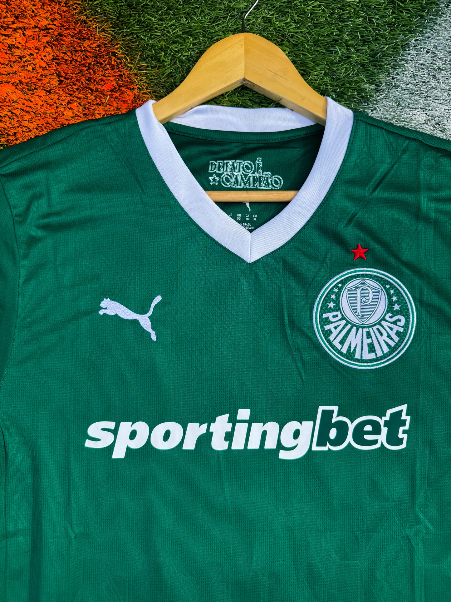 Palmeiras 2025/2026 Home Jersey – Classic Green Brasileiro Kit