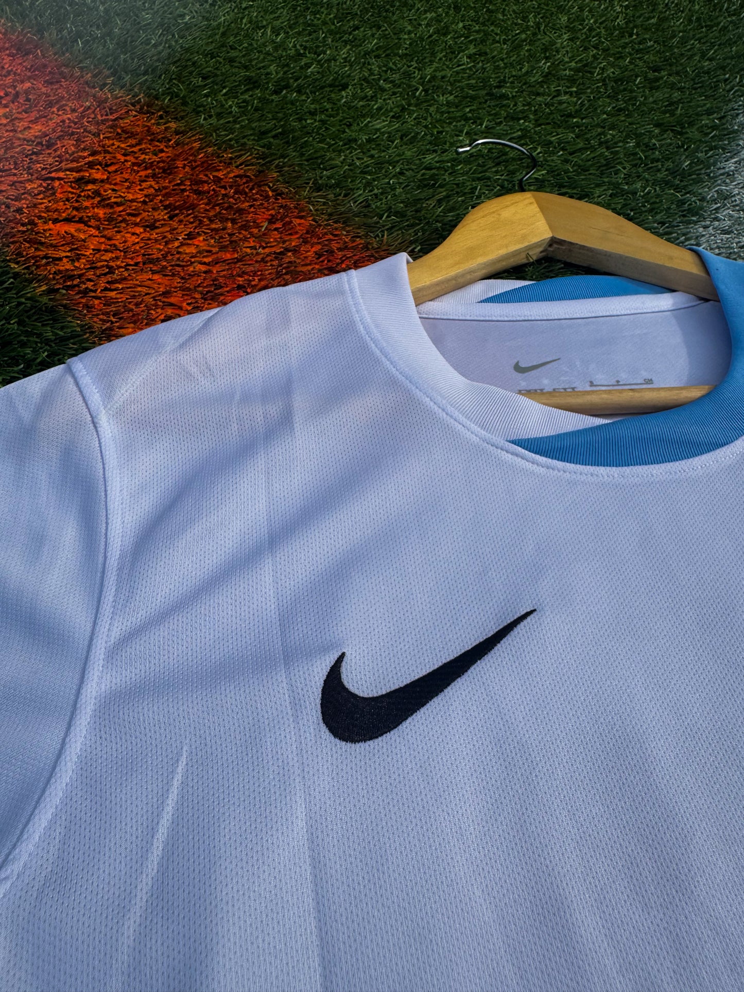 Uruguay 2024 Away Valverde #15 Copa America Nike Jersey – White Blue Heritage Kit