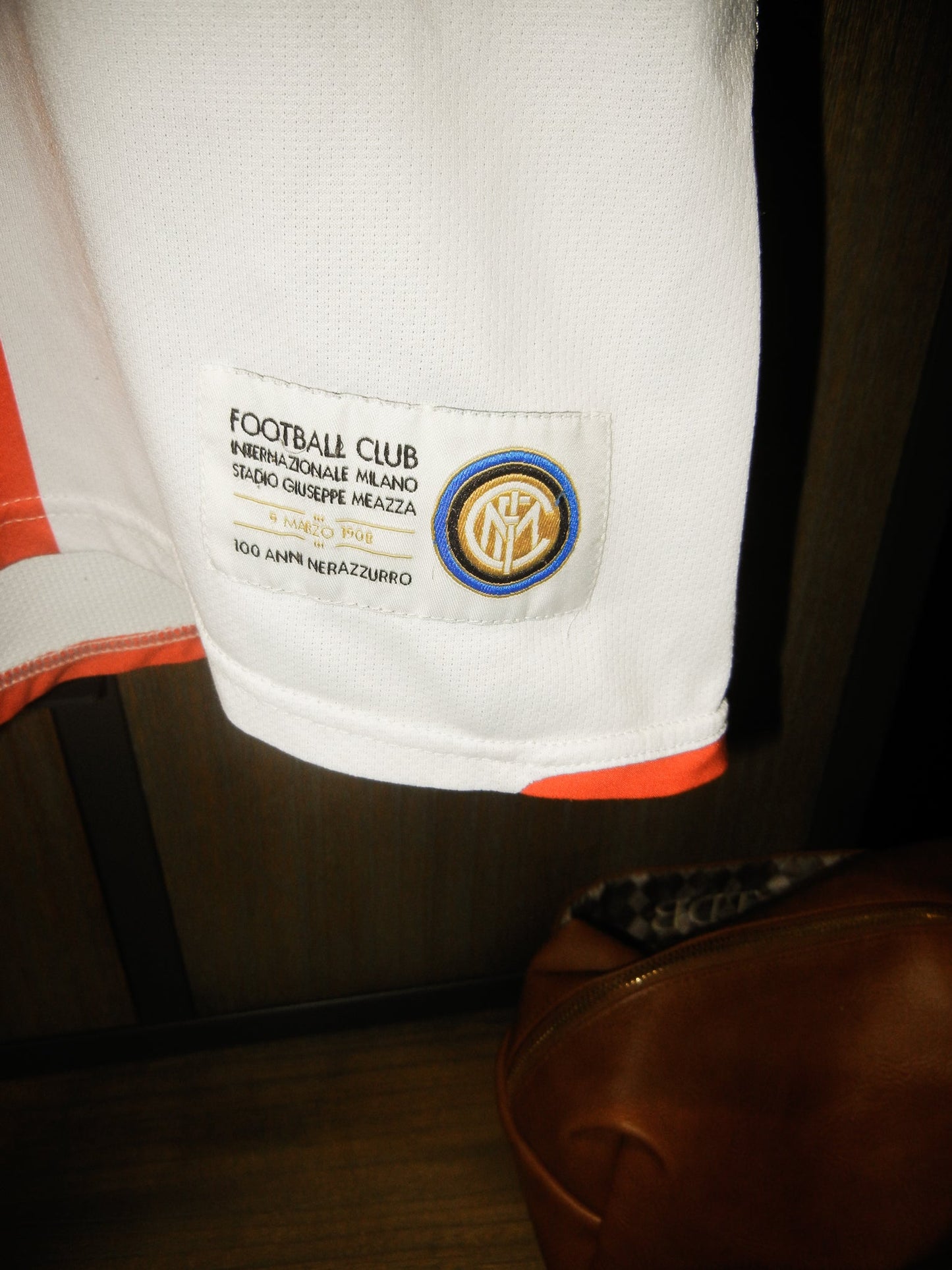 Inter Milan 2007/2008 Away Jersey – Zlatan Ibrahimović #8 – Small – White Nike Shirt (MPN: 109879)