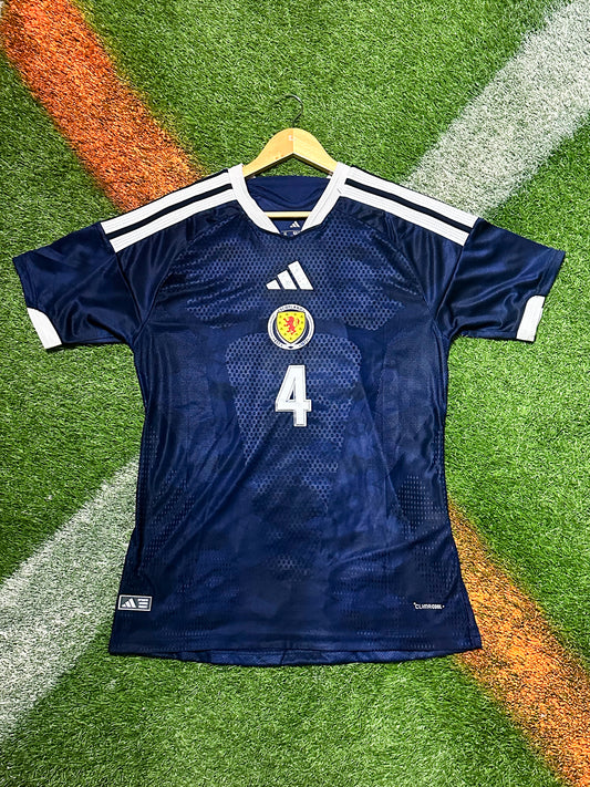 Scotland 2026 Home Jersey –McTominay 4-  World Cup Navy National Team Kit