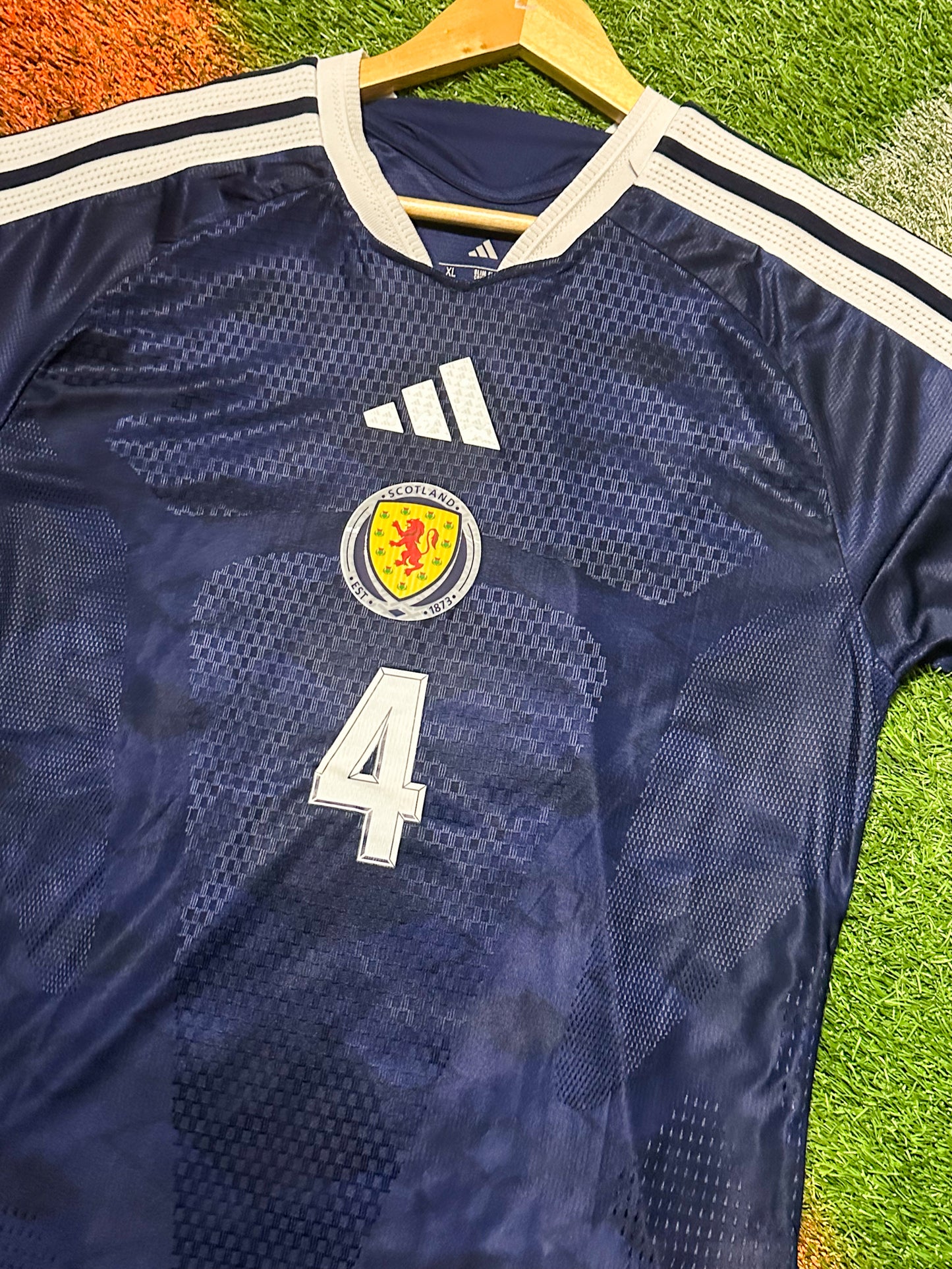 Scotland 2026 Home Jersey –McTominay 4-  World Cup Navy National Team Kit