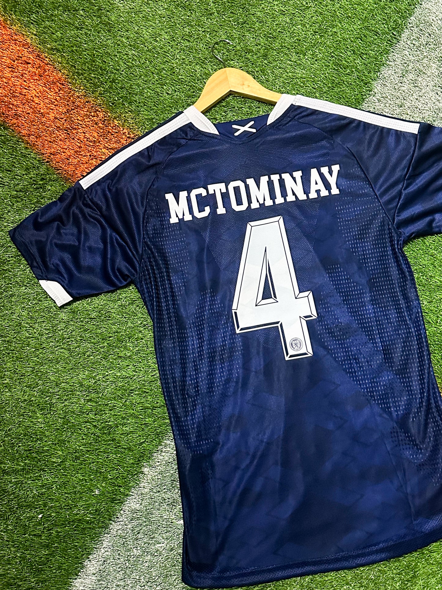 Scotland 2026 Home Jersey –McTominay 4-  World Cup Navy National Team Kit