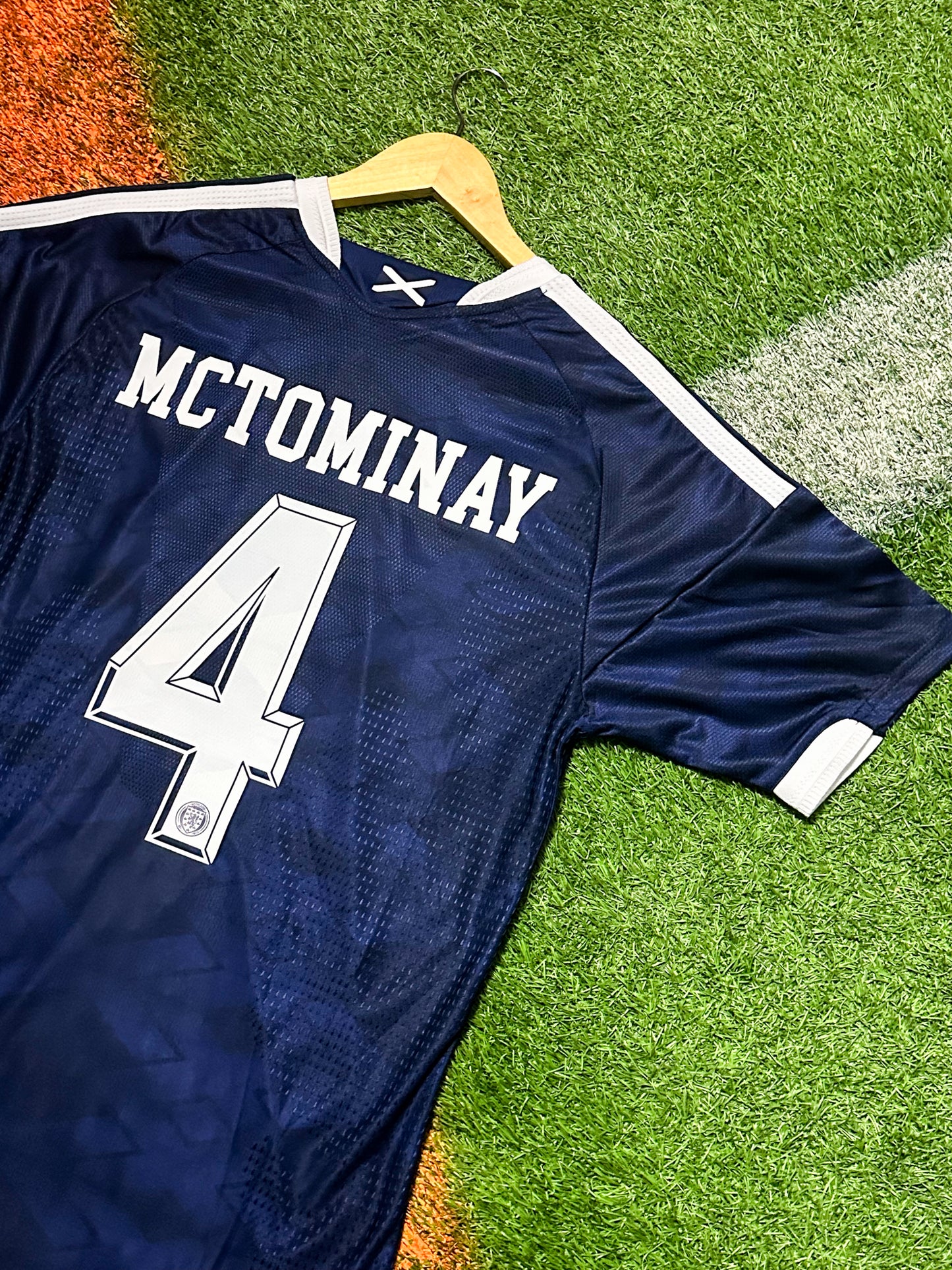 Scotland 2026 Home Jersey –McTominay 4-  World Cup Navy National Team Kit