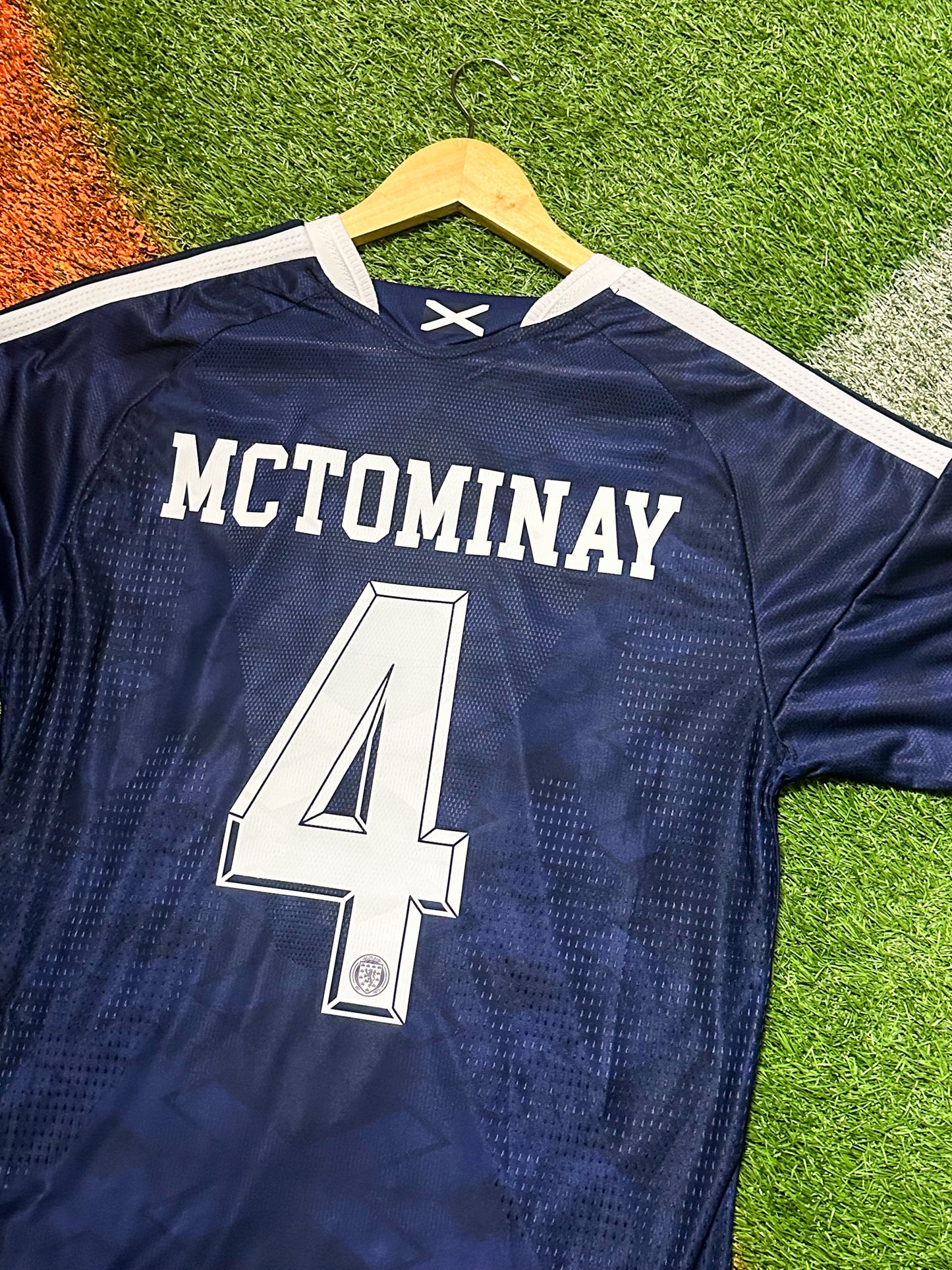 Scotland 2026 Home Jersey –McTominay 4-  World Cup Navy National Team Kit