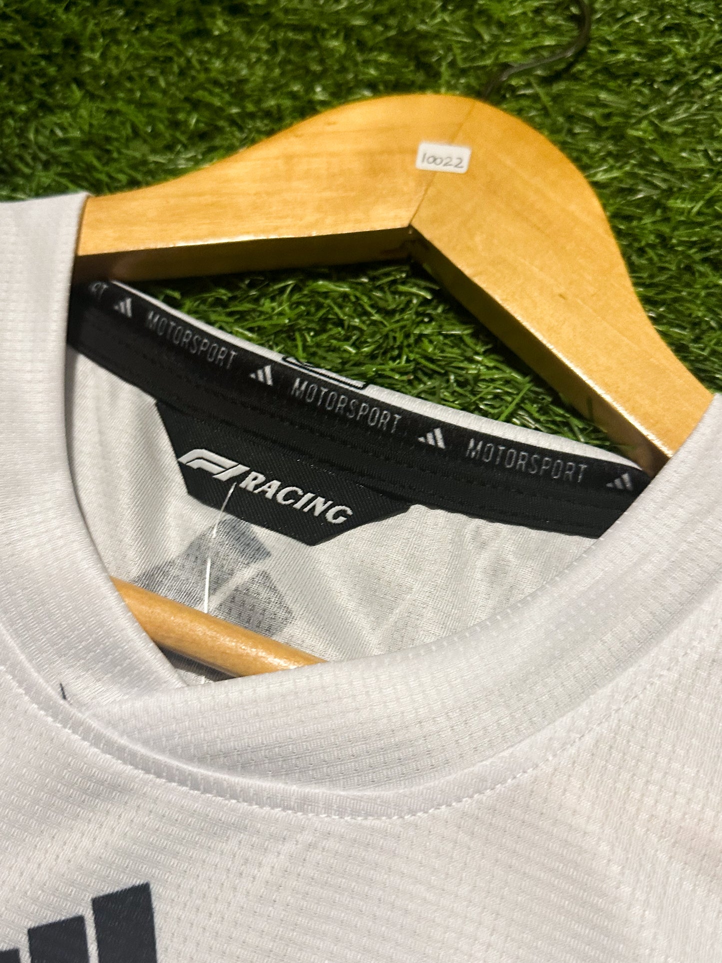 Mercedes Formula 1 White Team Jersey – Classic Silver Arrows Racing Design