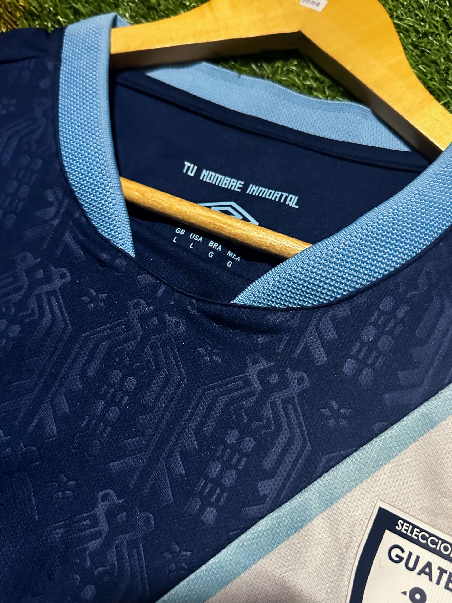 Guatemala 2025/2026 Away Jersey – Blue with White Stripe National Team Kit