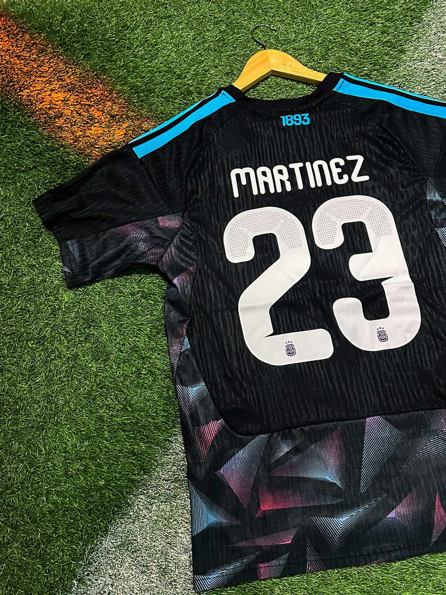 Argentina Classic Football Shirt 2026 Goalkeeper Jersey – E. Martínez #23 – Black Adidas