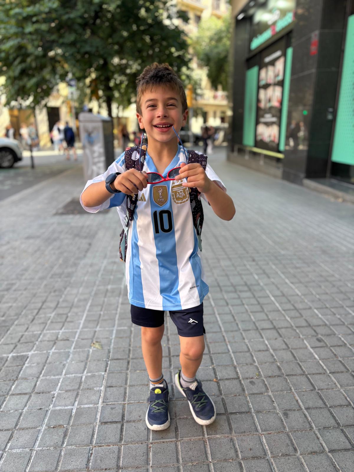 Argentina 2024 Home Messi #10 Copa América Champions Kids Jersey – Youth Edition of the Latest Adidas Kit