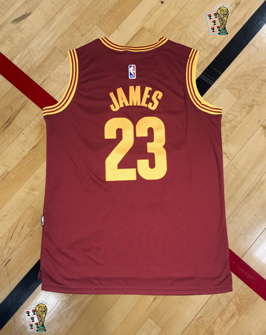 Cleveland Cavaliers 2016-17 Home Jersey – Maroon Cleveland Edition