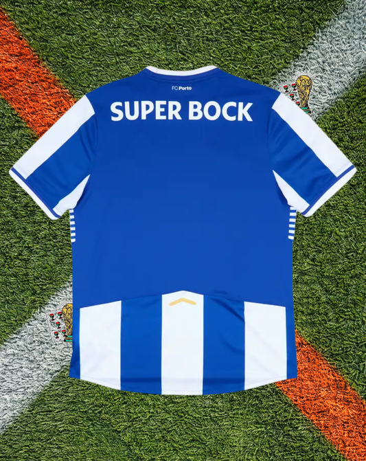 FC Porto 1988-91 Home Jersey – Vintage Trefoil-Era Home Edition
