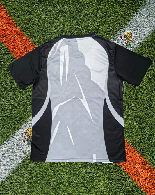 Brazil Away Jersey – Christ Redeemer Blue Edition